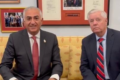 ABD'li Senatör Graham, Şah'ın oğlu Rıza Pehlevi ile buluştu: Yardım yolda