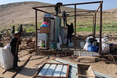 İsrailli kanunsuz yerleşimciler, Filistinlilerin 200 koyun ve bir aracını çaldı