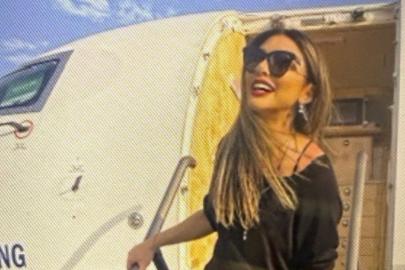 Selen Görgüzel'in firari Murat Gülibrahimoğlu ile özel jetten kareleri