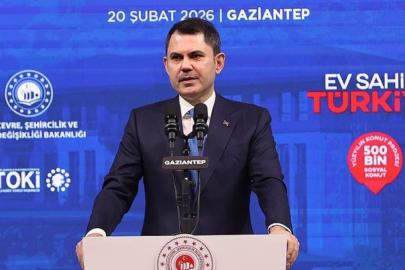 Murat Kurum, Yüzyılın Konut Projesi'nde 23 Şubat-1 Mart kura takvimini açıkladı