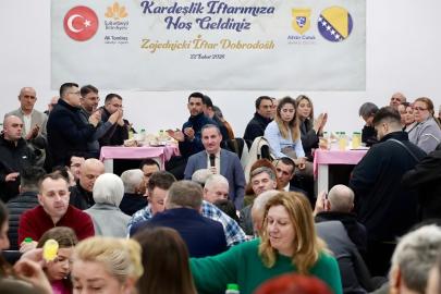 Sultanbeyli Belediyesi'nden Bosna Hersek'te kardeşlik iftarı