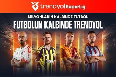 Trendyol, yıldız futbolcularla Süper Lig isim sponsorluğunu kutluyor
