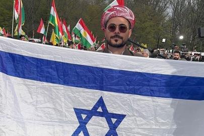 Almanya'da Nevruz kutlamalarında İsrail bayrağı açıldı